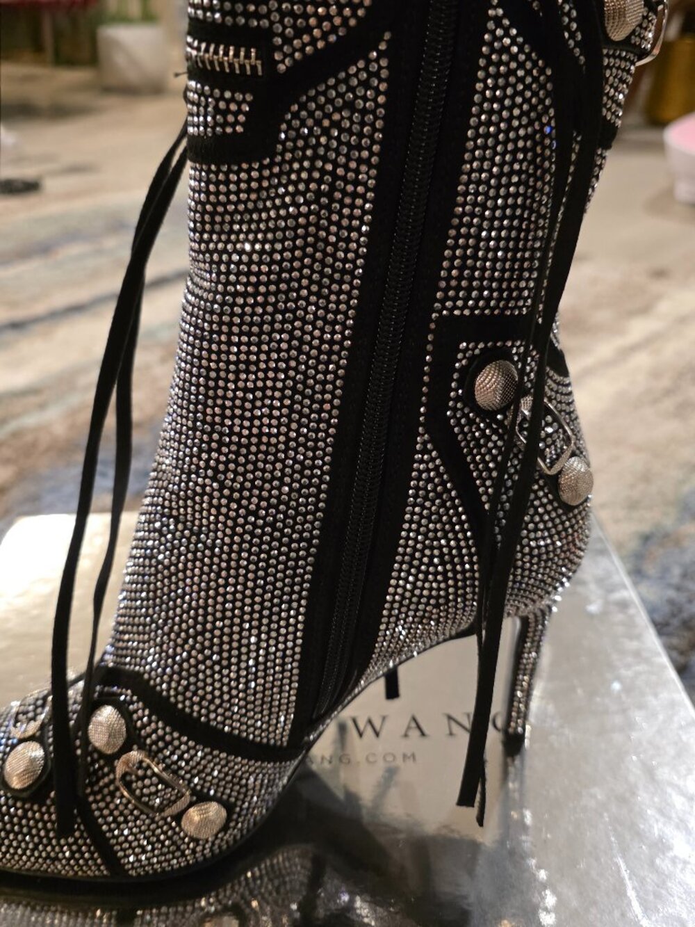 Azalea Wang Bling Heels size 8 - Picture 4 of 8